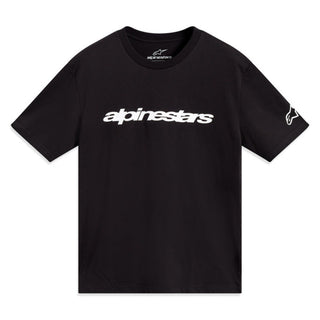 Alpinestars Race Wordmark Short Sleeve CSF Tee - Black / White