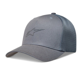 Alpinestars Augment One Size Trucker Hat Cap - Grey / Grey