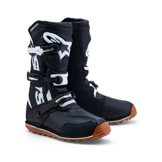 Alpinestars Tech T Trials Boots - Black White Gum