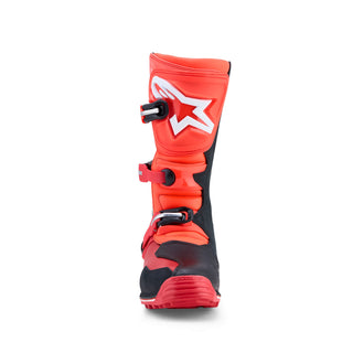 Alpinestars Tech T Trials Boots - Red Fluo Black Bright Red