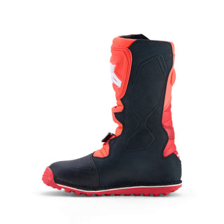 Alpinestars Tech T Trials Boots - Red Fluo Black Bright Red