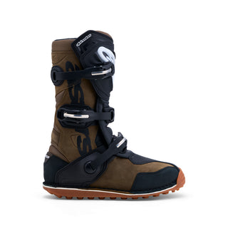Alpinestars Tech T Trials Boots - Brown Black Gum