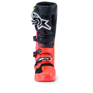 Alpinestars Tech 7 (MY25) Boots - Black/Fluro-Red/Fluro-Pink