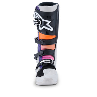 Alpinestars Tech 7 (MY25) Boots - Black Light-Gray Fluro-Orange Magenta