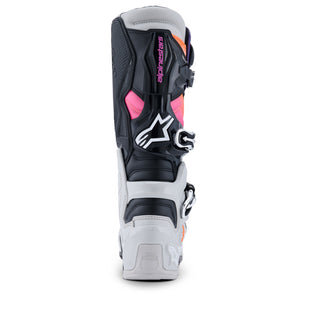 Alpinestars Tech 7 (MY25) Boots - Black Light-Gray Fluro-Orange Magenta