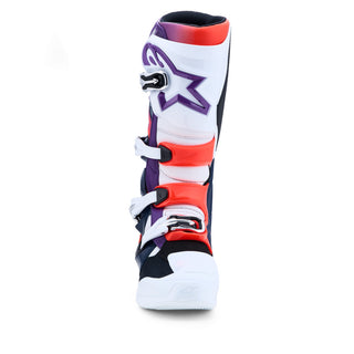 Alpinestars Tech 7 Boots (MY25) - Purple / White / Dark Blue / Red Fluo