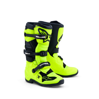 Alpinestars Tech 7 S Youth Boots - Yellow Fluo Black