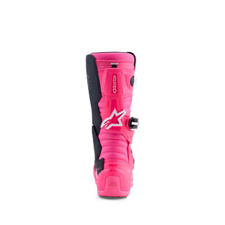 Alpinestars Tech 7 S Youth Boots - Pink Fluo Black White