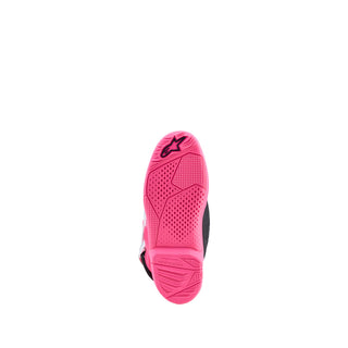Alpinestars Tech 7 S Youth Boots - Pink Fluo Black White