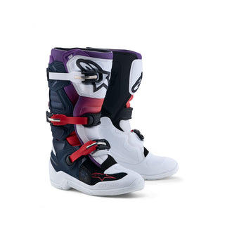 Alpinestars Tech 7 S Youth Boots - Dark Blue White Black
