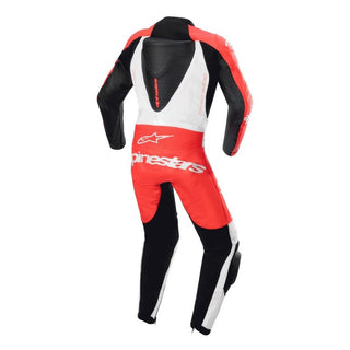 Alpinestars Youth GP Plus V2 One-Piece Leather Suit - Red / Fluro White / Black