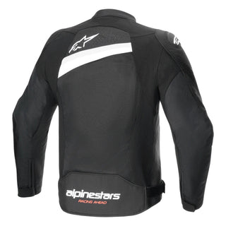 Alpinestars T-GP Plus R V4 Airflow Motorcycle Jacket - Black White