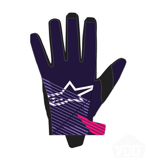 Alpinestars Radar Pro Gloves 2025-2027 - Deep Purple Black