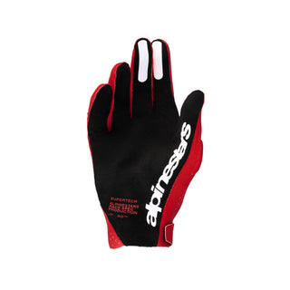 Alpinestars Supertech MX 2026 Full Finger Gloves – Fire Red/Black/White
