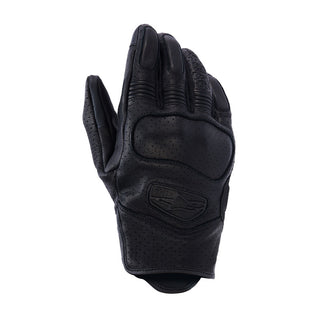 Alpinestars Mustang V3 Leather Gloves - Black/Black
