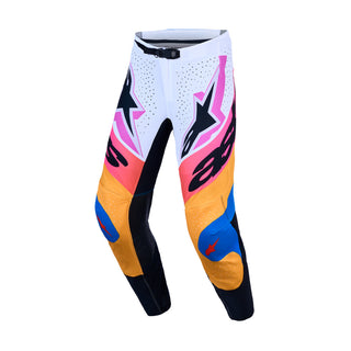 Alpinestars Supertech Dyna Pants 2027 - White Blithe Blue Black Purple