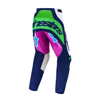 Alpinestars Techstar Maven Pants 2027 - White Blithe Blue Green Fluo