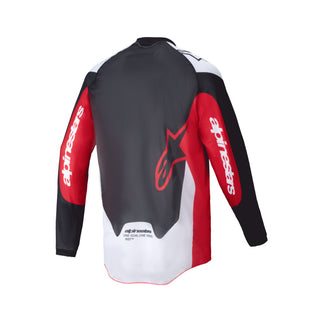 Alpinestars 2025-2026 Pro-Dura Jersey - Black/Bright Red/Fluro White/Blue