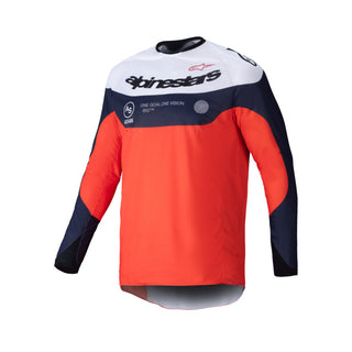 Alpinestars 2025-2026 Pro-Dura Jersey - Navy Hot Orange White