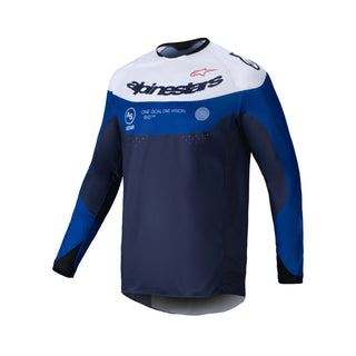 Alpinestars 2025-2026 Pro-Dura Jersey - Navy/Bright Blue/White