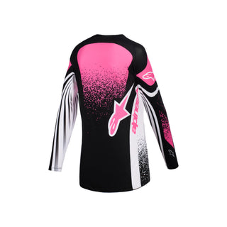 Alpinestars 2026 Womens Techstar Nomur Jersey - Black/White/Fuchsia