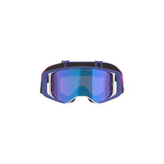 Alpinestars MX26 Supertech Vista Goggle – Purple Fluro Pink Mirror Blue Lens
