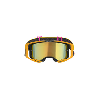 Alpinestars Vision 8 Crop Goggles - Orange/Yellow/Pink/Mirror Gold Lens