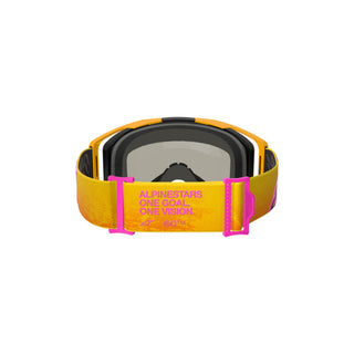 Alpinestars Vision 8 Crop Goggles - Orange/Yellow/Pink/Mirror Gold Lens