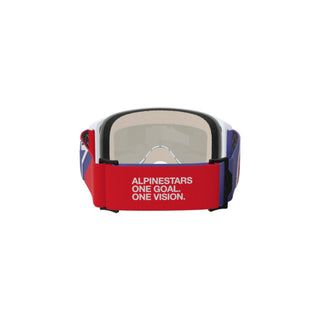 Alpinestars MX26 Vision 5 Corp Goggle – Red Purple Mirror Red Lens