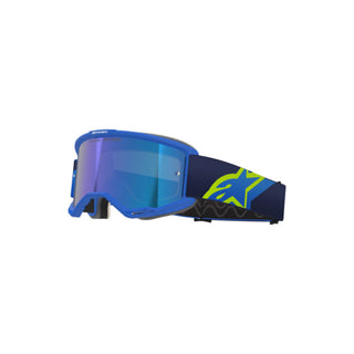 Alpinestars MX26 Vision 5 Corp Goggle – Blue Yellow Fluro Mirror Blue Lens