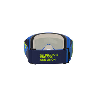 Alpinestars MX26 Vision 5 Corp Goggle – Blue Yellow Fluro Mirror Blue Lens