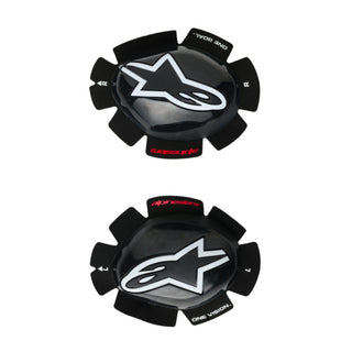 Alpinestars GP Tech One Size Knee Slider – Black / White
