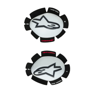 Alpinestars GP Tech One Size Knee Slider – White / Black