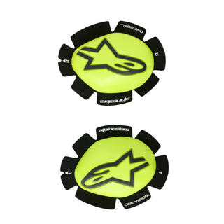 Alpinestars GP Plus One Size Knee Slider – Fluro / Yellow / Black