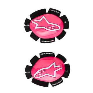 Alpinestars GP Plus One Size Knee Slider – Fluro Pink / White