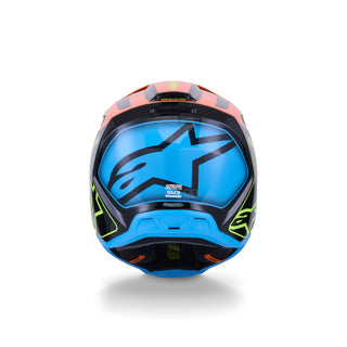 Alpinestars SM3 Fray ECE06 Helmet -  Black/Orange/Fluro/Yellow/Glossy