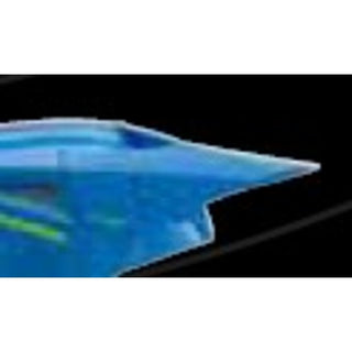 Alpinestars SM3 ECE06 Force Helmet Visor  - Cyan/Glossy