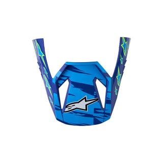 Alpinestars SM3 Falcon Visor ECE06 - Blue White Black Pink Fluo Yellow Fluo Glossy