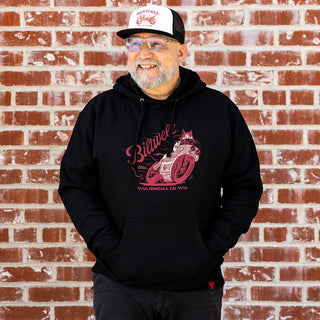 Biltwell Fatcat Pullover Hoodie - Black