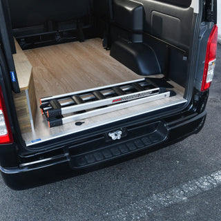 DRC Hybrid Alloy-Nylon Folding Loading Ramp 210cm x 20cm - 175kg Capacity