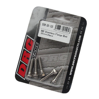 DRC Stainless M6 FlangeBolt 5PCS - 25MM