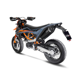 LoeVince Full Exhaust System Db(A) Nero Stainless Black for Gas Gas 690 Enduro R / SMC R '19-24 GG ES700 '22-24