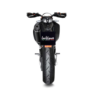 LoeVince Full Exhaust System Db(A) Nero Stainless Black for Gas Gas 690 Enduro R / SMC R '19-24 GG ES700 '22-24