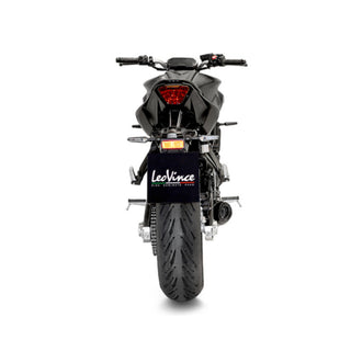 LeoVince LV One Evo SC Stainless Black Full Exhaust System Yamaha R7, MT-07 & XSR700