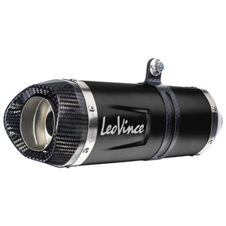 LeoVince LVFS14385EBU LV One Evo SC Stainless Black Full Exhaust System Triumph