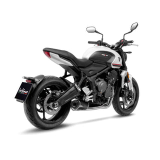 LeoVince LVFS14385EBU LV One Evo SC Stainless Black Full Exhaust System Triumph