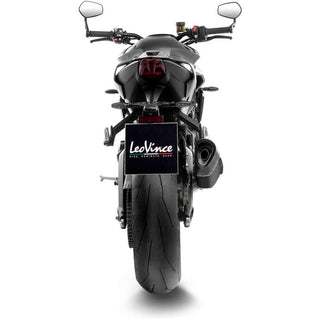 LeoVince LV-14 R Black Edition Full Exhaust System for Triumph Street Triple 765