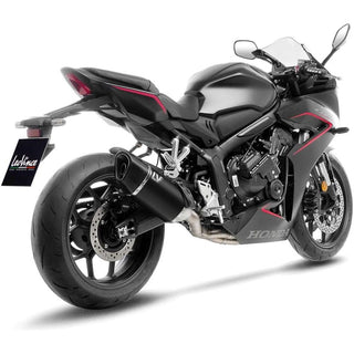 LeoVince LV-14 R Black Edition Full Exhaust System for Honda CB650R & CBR650R