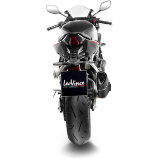 LeoVince LV-14 R Black Edition Full Exhaust System for Honda CB650R & CBR650R