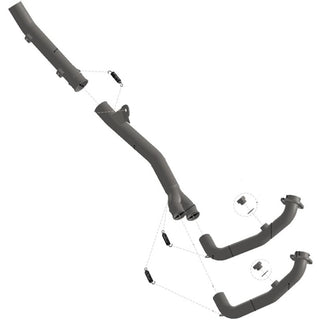 LeoVince LV Header Pipes Stainless Steel For CF MOTO 450MT / IBEX 450 2024